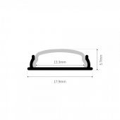 Bendable LED Profile 2M Aluminium Surface Mount