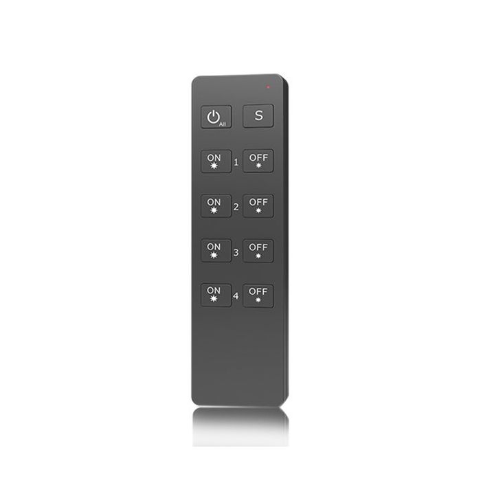 RF LED Dimming Remote 4 Zone