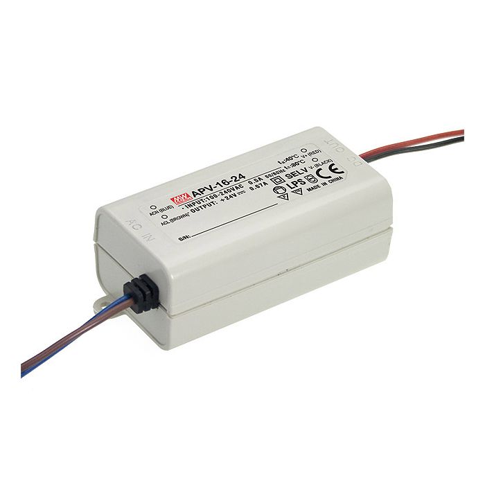 Mean Well LED Driver APV-16-12 15W 12V