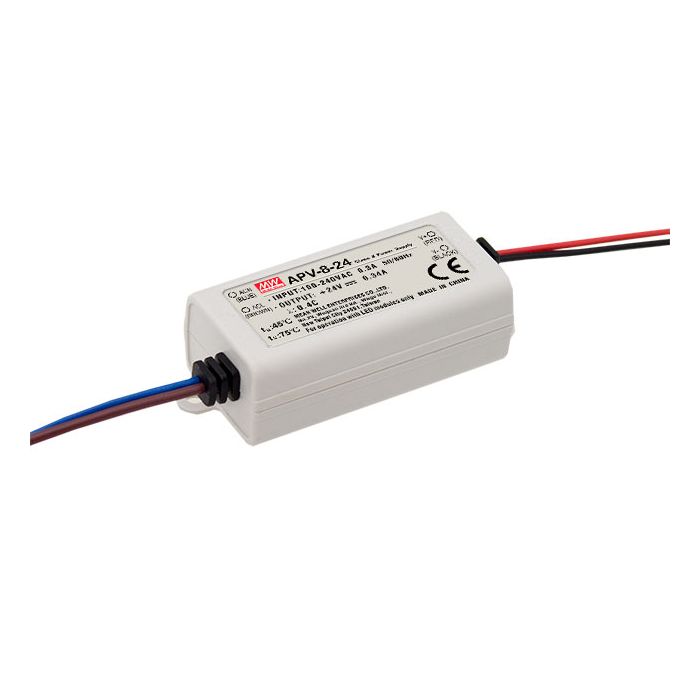 Mean Well LED Driver APV-8-24  8W 24V