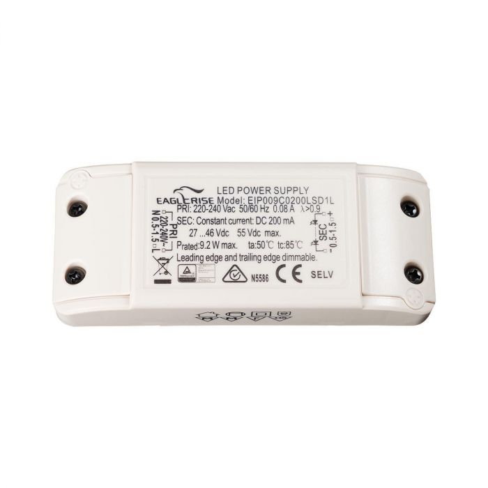 Eaglerise Constant Current Triac Dimmable LED Driver 200mA 9W
