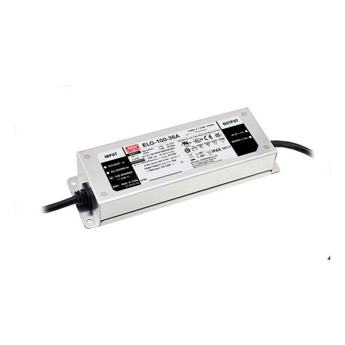 Mean Well ELG-100-24AB LED Driver 100W 24V - Potentiometer & 3 in 1 Dimming