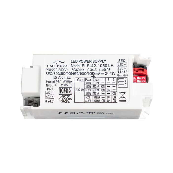 Eaglerise FLS-42-1050 LD Selectable Constant Current LED Driver
