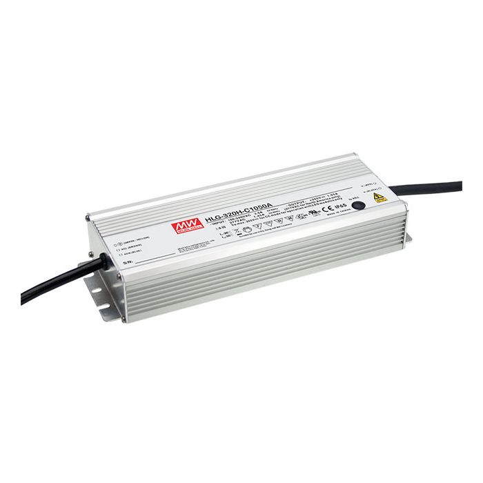 Mean Well LED Driver HLG-320H-C700 299.6W 700mA