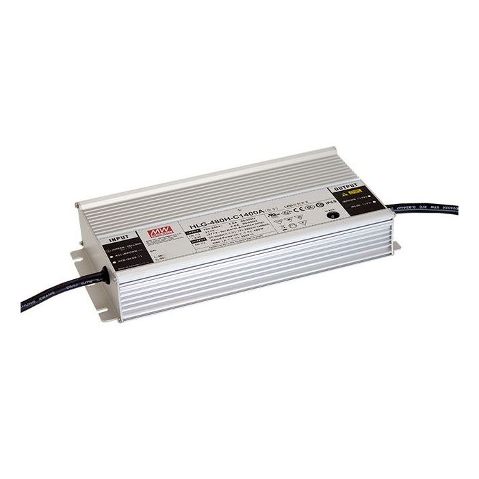 Mean Well HLG-480H-C B Series LED Driver 479-481W 1400-3500mA