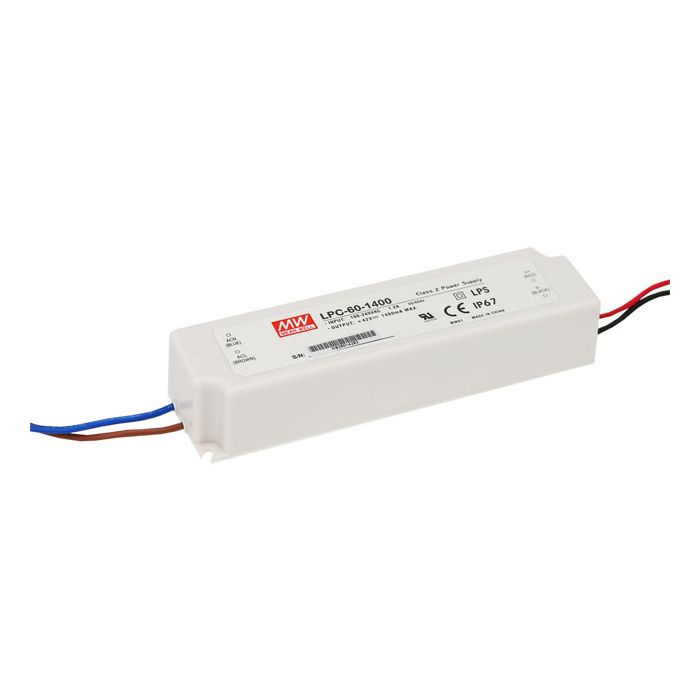 Mean Well LED Driver LPC-60-1050 50W 1050mA