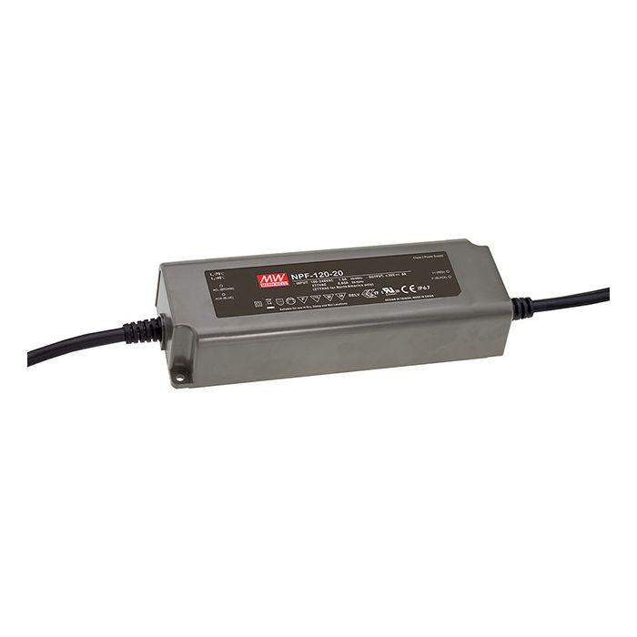 Mean Well NPF-120 Series LED Driver 2.3-10A 120-124W