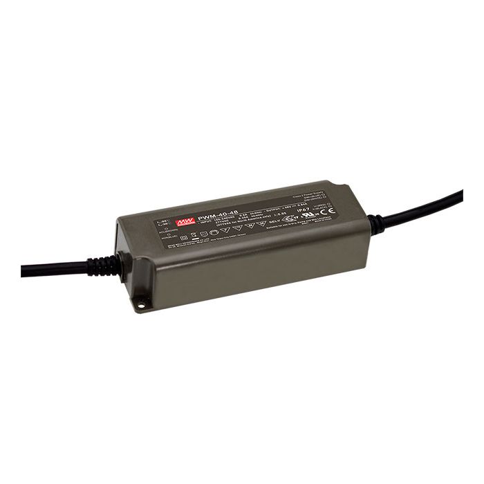 PWM-40 Series - 40W, 12V – 48V single output switching power supply