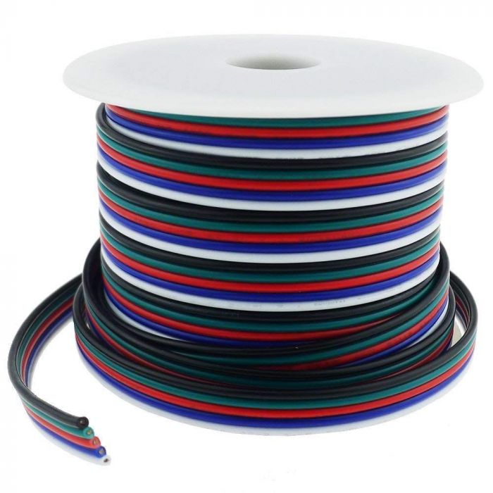 RGBW Cable 5 core per Meter