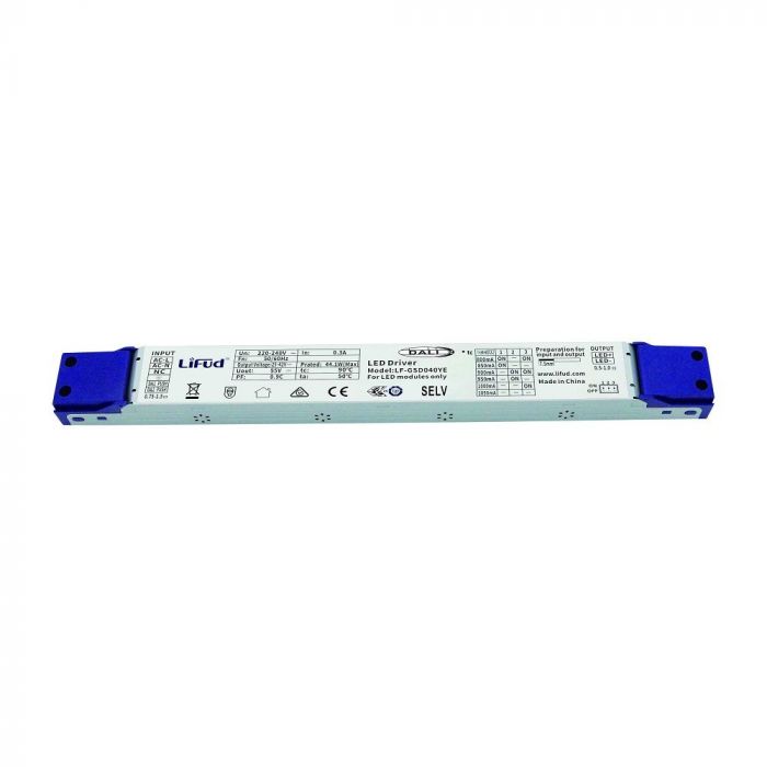 LiFud DALI Dimmable LED Driver 800 – 1050mA 44W