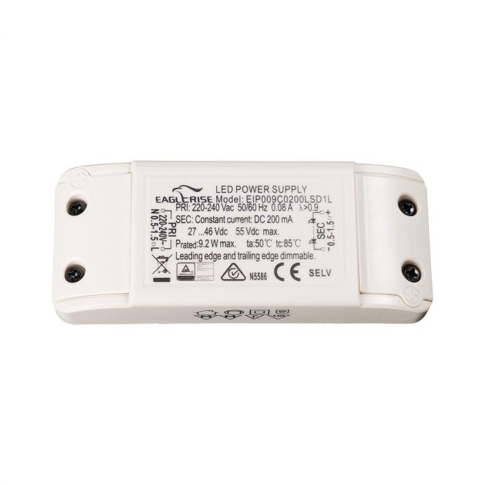 Eaglerise Constant Current Triac Dimmable LED Driver 200mA 9W