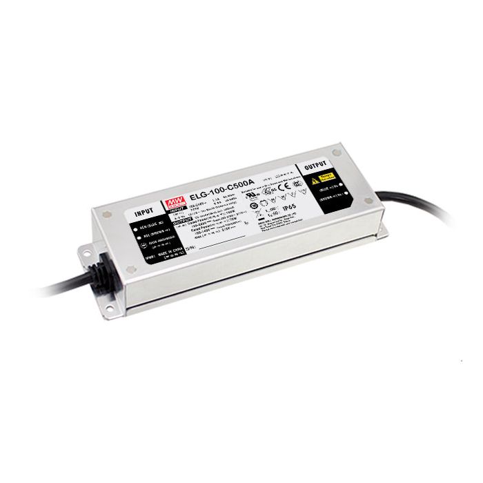 Mean Well ELG-100-C Series LED Driver 99.75-100.8W 350-1400mA