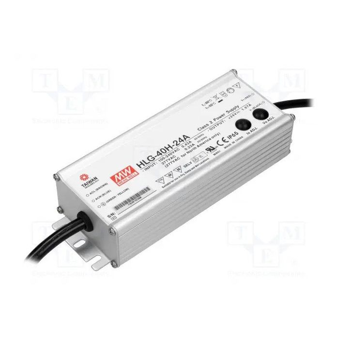 Mean Well LED Driver HLG-40H-24A 40W 24V