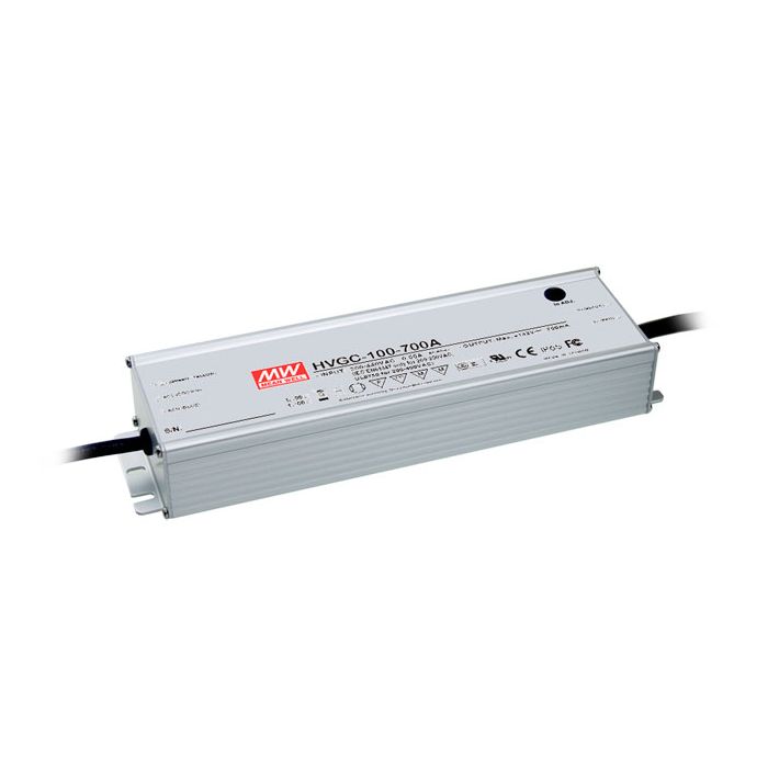 Mean Well HVGC-100 Series LED Driver 100W 350mA – 1050mA