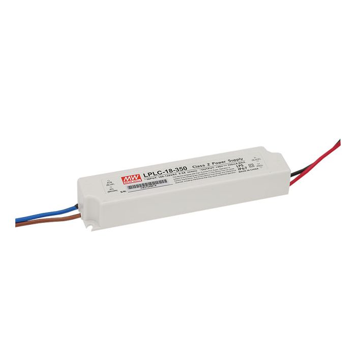 Mean Well LPLC-18 Series LED Driver 18W 350mA – 700mA