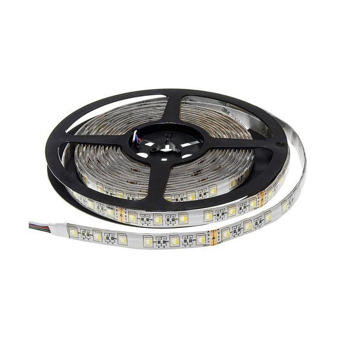 LED Strip Waterproof RGBW - RGB + Warm White 16W/m 24V 