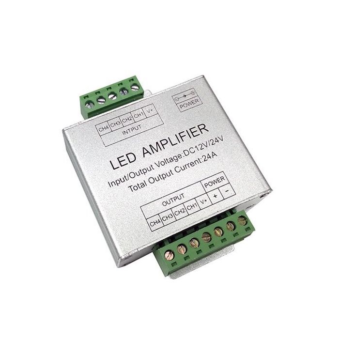 RGB/RGBW LED Strip Signal Amplifier 