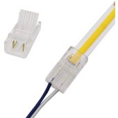 LED COB Strip to wire connector 8mm