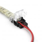 Hippo IP65 8mm LED Strip to wire connector