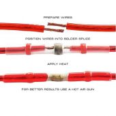 Solderseal Waterproof Wire Connectors 0.5-1.5mm 